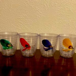 Great Gift! 4 Fishing Lure Tumblers-Amazing quality!!! You will love them!!!